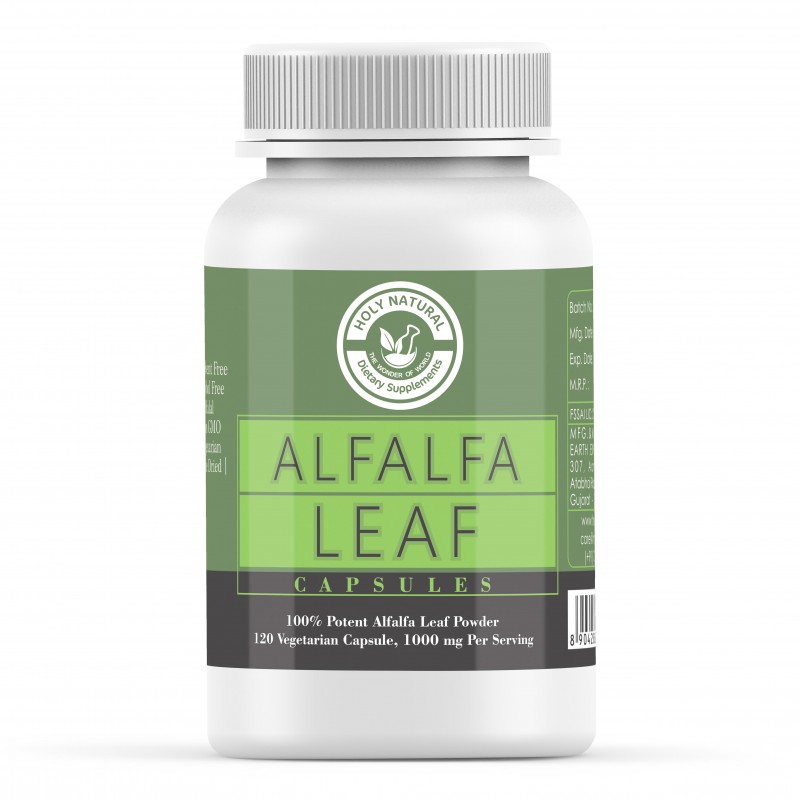 Alfalfa Leaf 120 Veggie Capsule Holy Natural