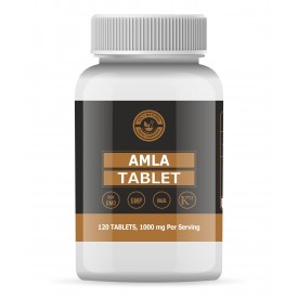 Amla Tablet – 1000mg Per Serving, 120 Tablet, 100% Pure and Natural – Dietary Supplement 