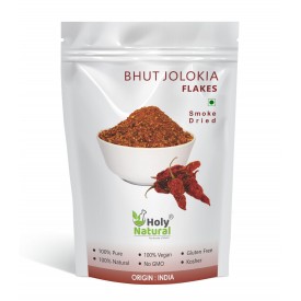 Bhut Jolokia Chilli Flakes - Smoke Dried