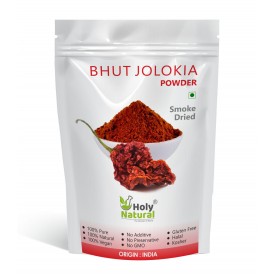 Bhut Jolokia Chilli Powder (Smoke Dried) 