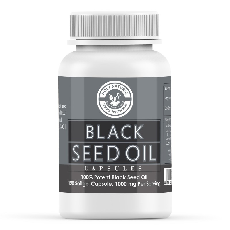 Black Seed Oil - 120 Softgel Capsules| Holy Natural