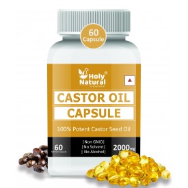 Castor Oil Capsule - 60 Capsule 