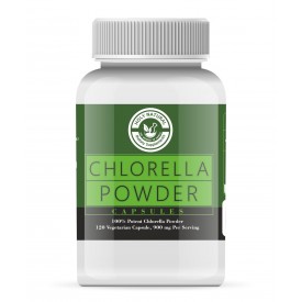 Chlorella Powder - 120 Veggie Capsule