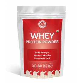 Whey Protein Powder, Excellent Source of high quantity protein, Promotes muscles growth, Enhance immune defense and bone health.