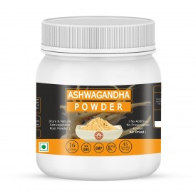 Organic Ashwagandha Powder, Pure & Natural I Magical Herb I Can Improve Energy, Increase Stamina & Endurance I RAW POWDER, NO PRESERVATIVE, NON GMO