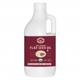 Organic Flax Seed Oil - 1000 ML 
