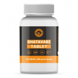 Shatavari Tablet – 1000mg Per Serving, 120 Tablet, 100% Pure and Natural – Dietary Supplement