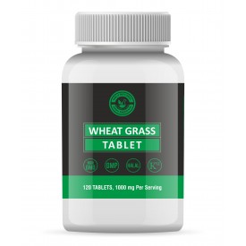Wheat Grass Tablet – 1000mg Per Serving, 120 Tablet, 100% Pure and Natural – Dietary Supplement